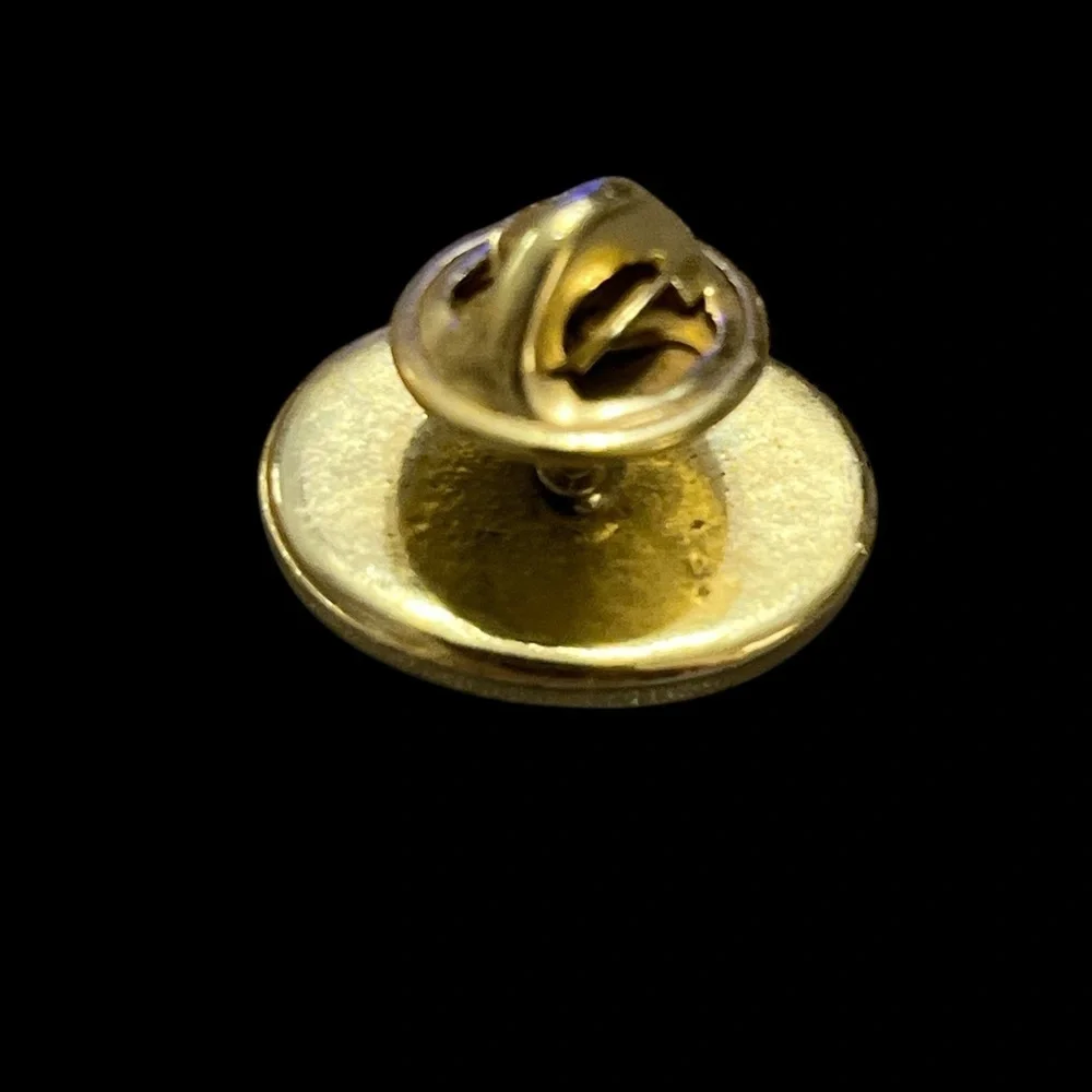 Vintage Car Design Gold and Cream Men's Tie Clip